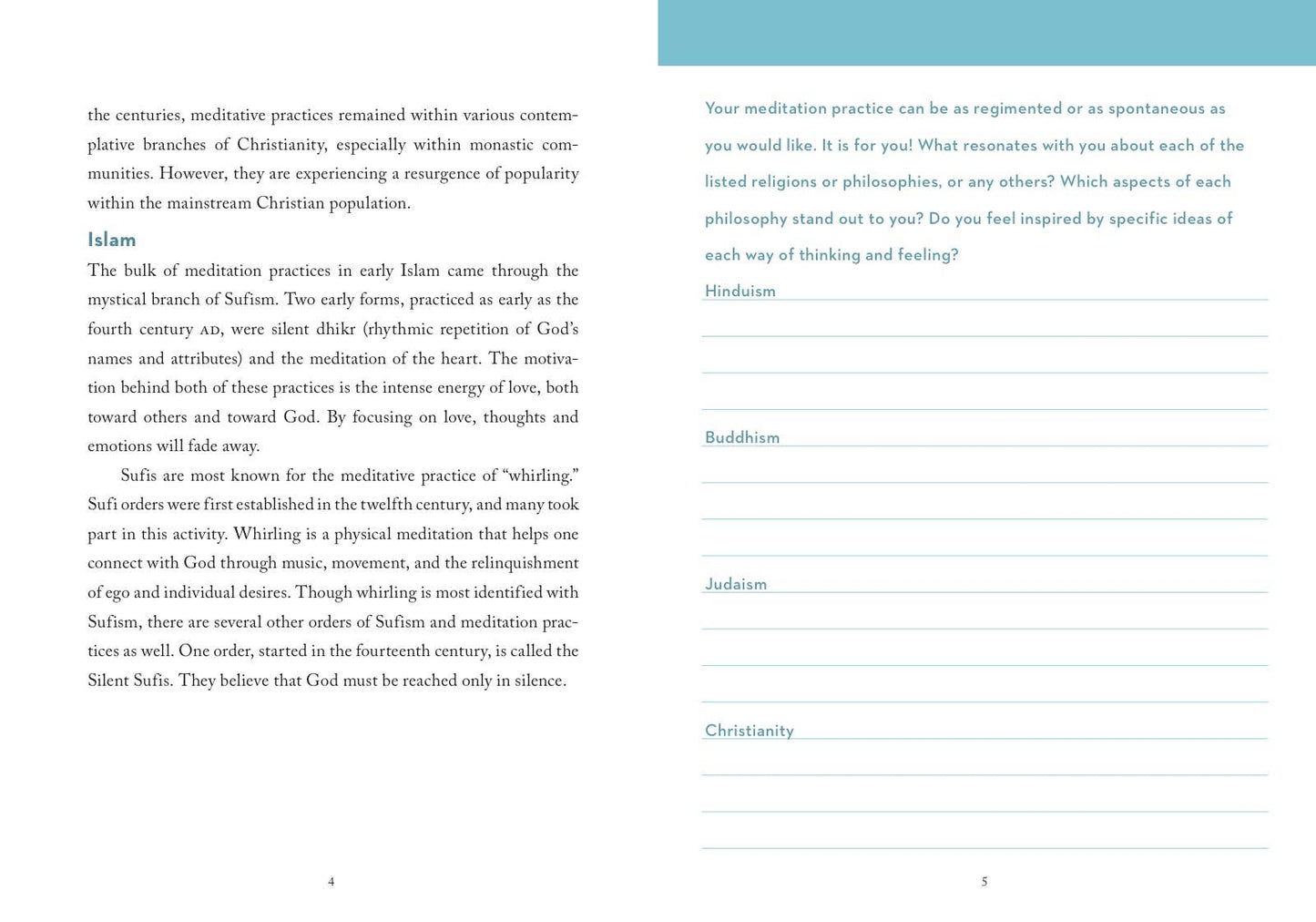 Little Bit of Meditation Guided Journal - Tarot Decks & Divination
