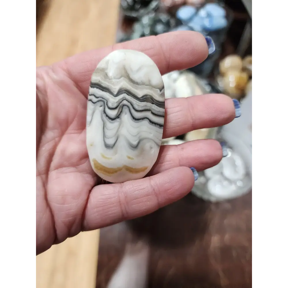 š§”šæ Orange Dendritic Palmstones & Hearts ā Grounded Joy & Natureās Artistry! ⨠- Carvings