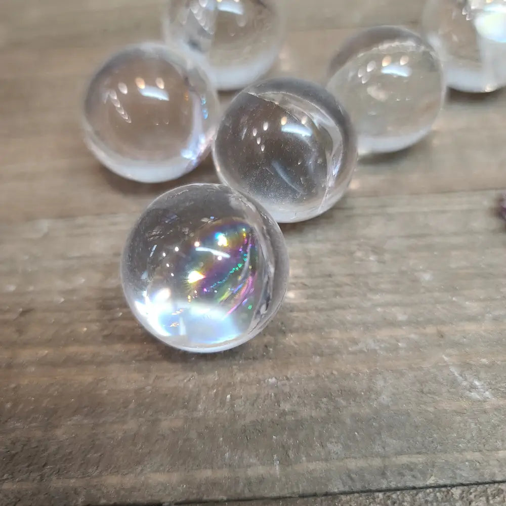 Quartz - Clear Crackle Sphere - Spheres
