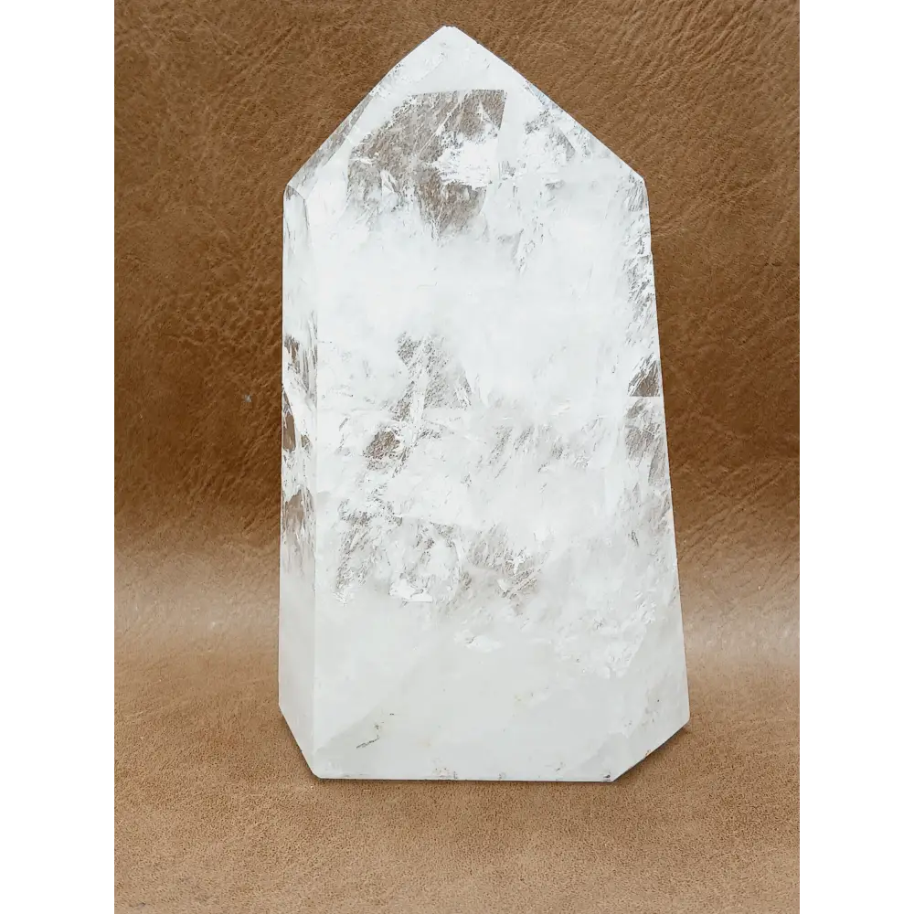 🌈✨ Rainbow Quartz Tower – Joy Clarity and Magical Light 🤍 - 18 - 4.25’’ - Towers