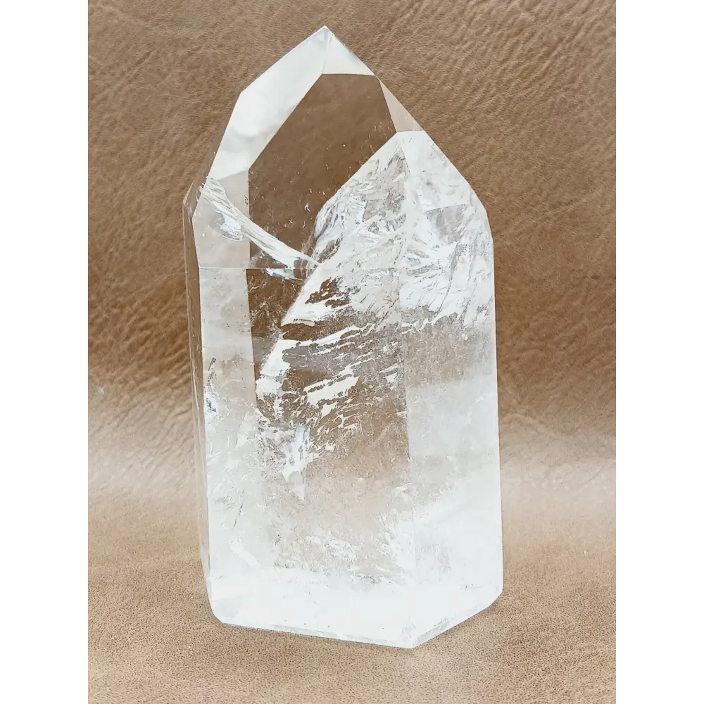 🌈✨ Rainbow Quartz Tower – Joy Clarity and Magical Light 🤍 - 6 - 3.25’’ - Towers