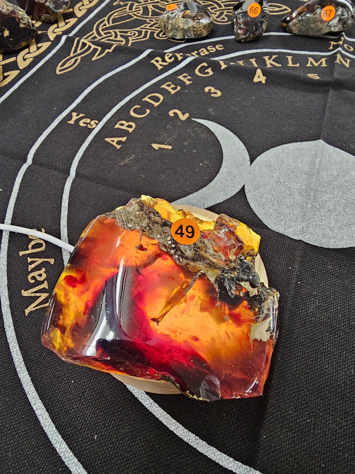 🔥 Red Amber from Sumatra - 1’’ to 1.5’’ Chunks ✨ - Large-49 - Specimens