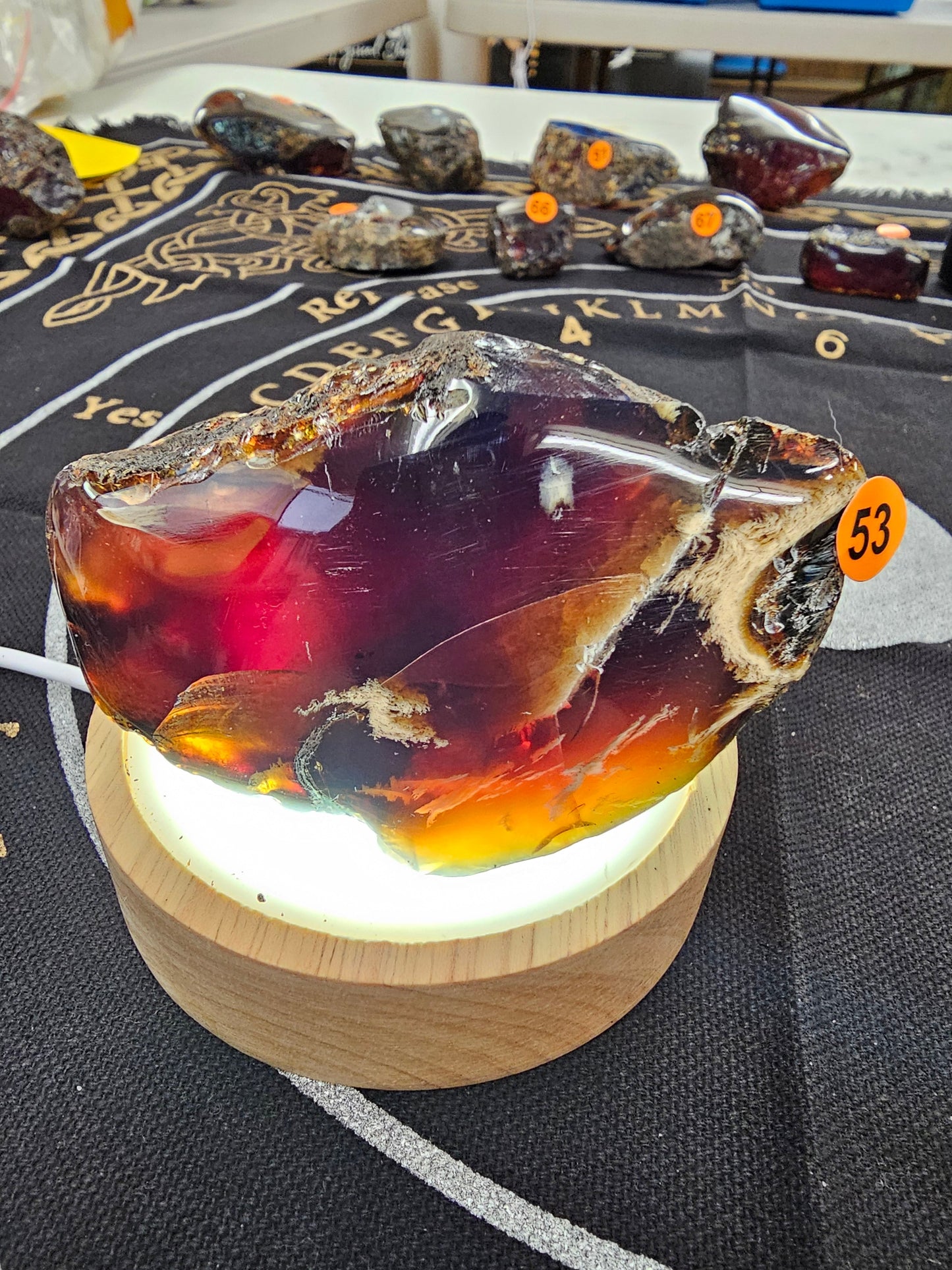 🔥 Red Amber from Sumatra - 1’’ to 1.5’’ Chunks ✨ - Large-53 - Specimens