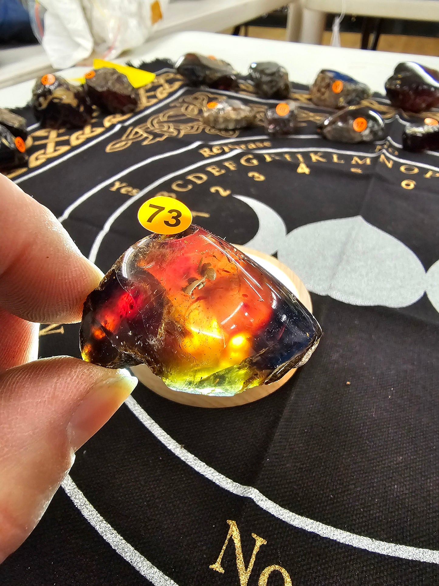 🔥 Red Amber from Sumatra - 1’’ to 1.5’’ Chunks ✨ - Small-73 - Specimens