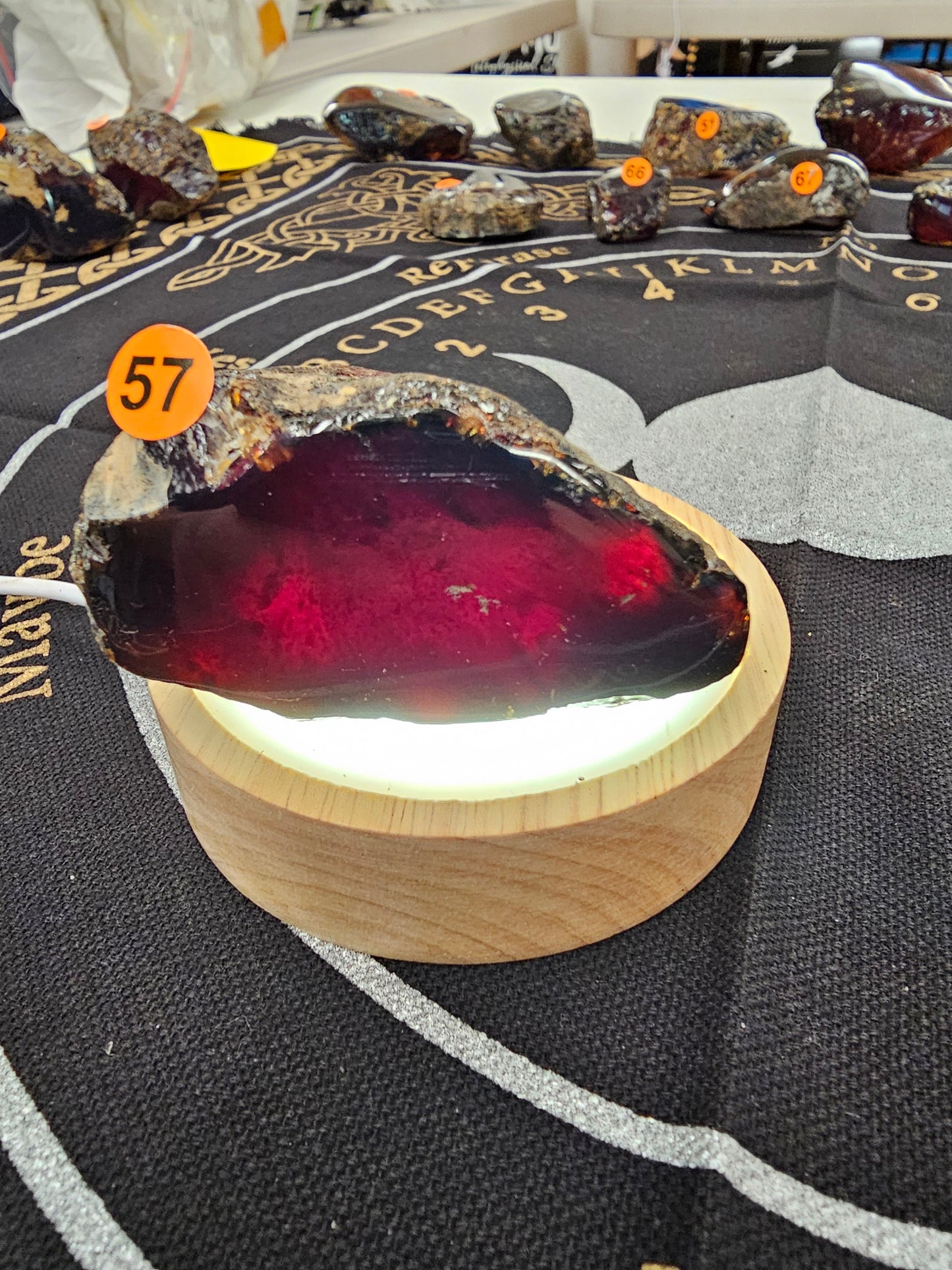 🔥 Red Amber from Sumatra - 1’’ to 1.5’’ Chunks ✨ - Medium-57 - Specimens