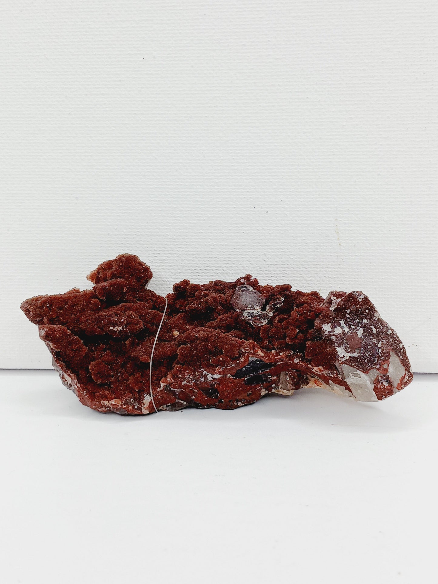 🔴✨ Red Quartz Specimen – Vitality Courage and Manifestation 🌟 - Specimens