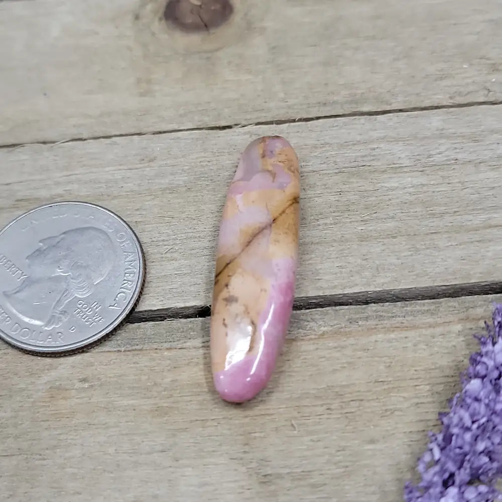 Rhodanite Tumble Packs & Pendants - 09. Pendant - Grid Working