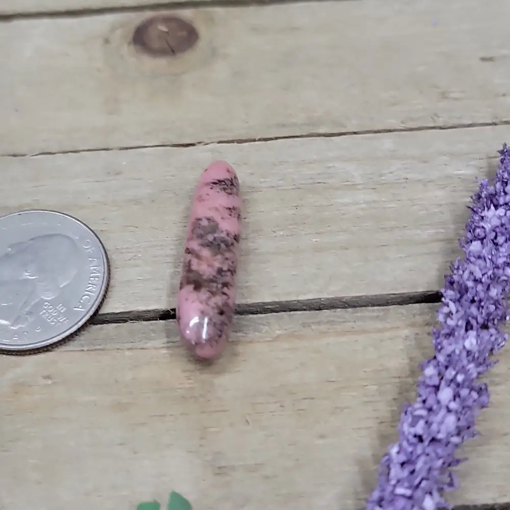 Rhodanite Tumble Packs & Pendants - 06. Pendant - Grid Working