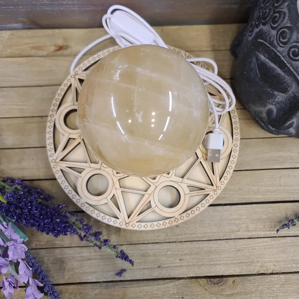 Sacred Geometry Sphere Stand 7’’ Large - STANDS