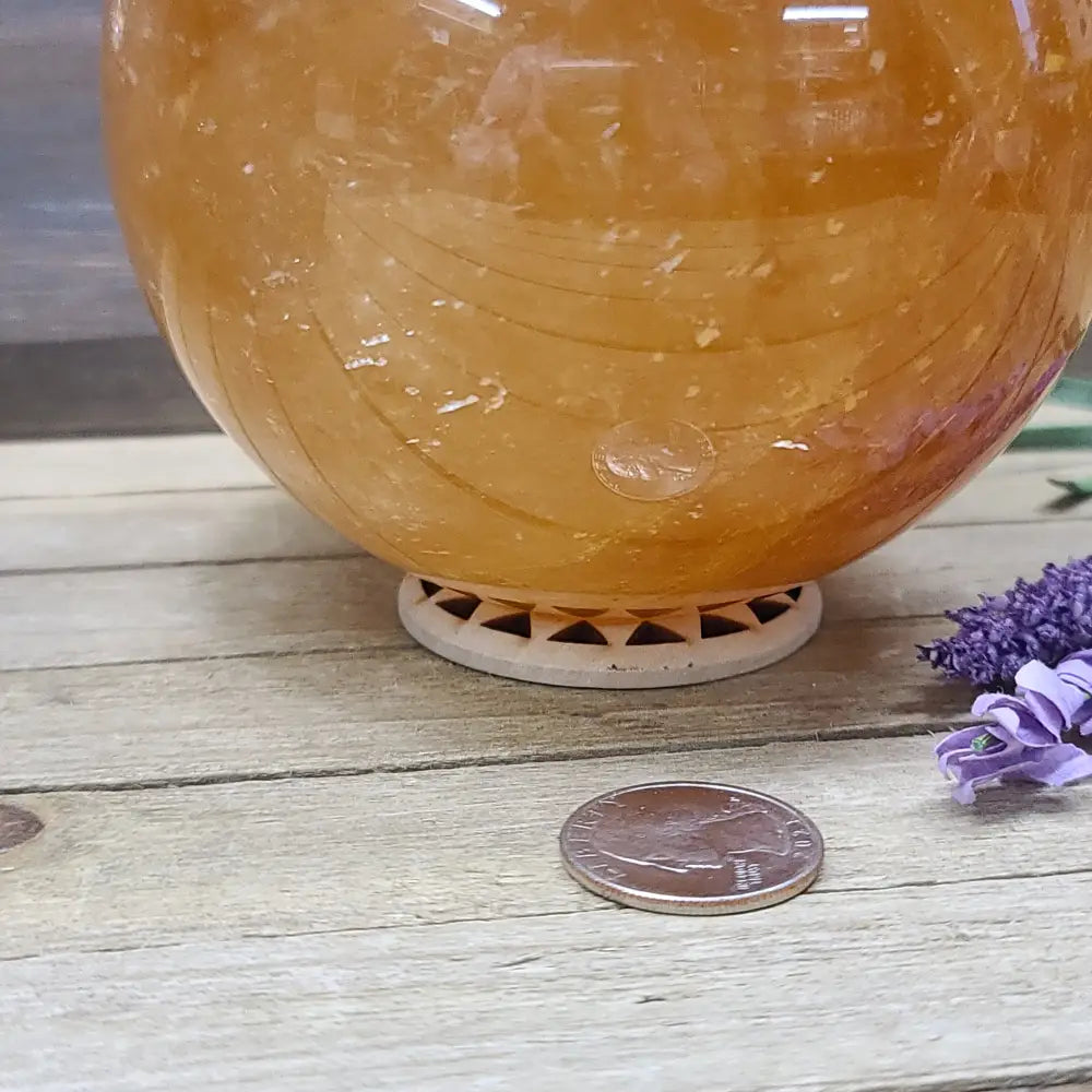 Sacred Geometry Wooden Sphere Stand Large - STANDS