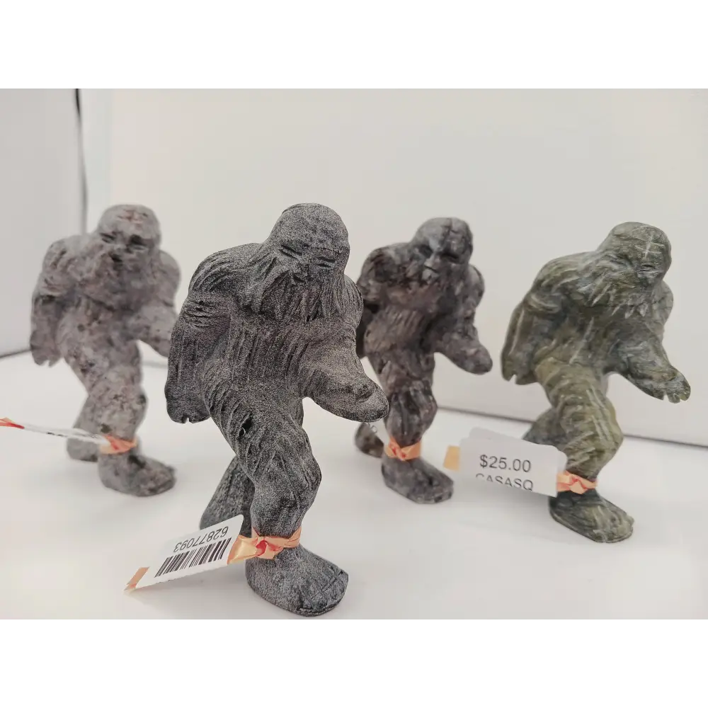 š¦¶āØ Sasquatch Carving 3.25 Inch (Intuitive Pick Assorted Stones) ā Mystery Protection and Wild Wisdom š²