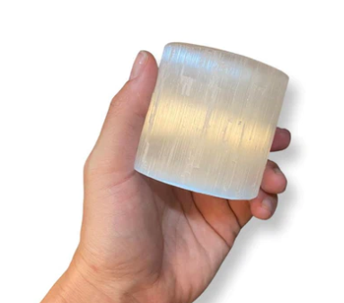 Selenite Candle Holders - Home Decor
