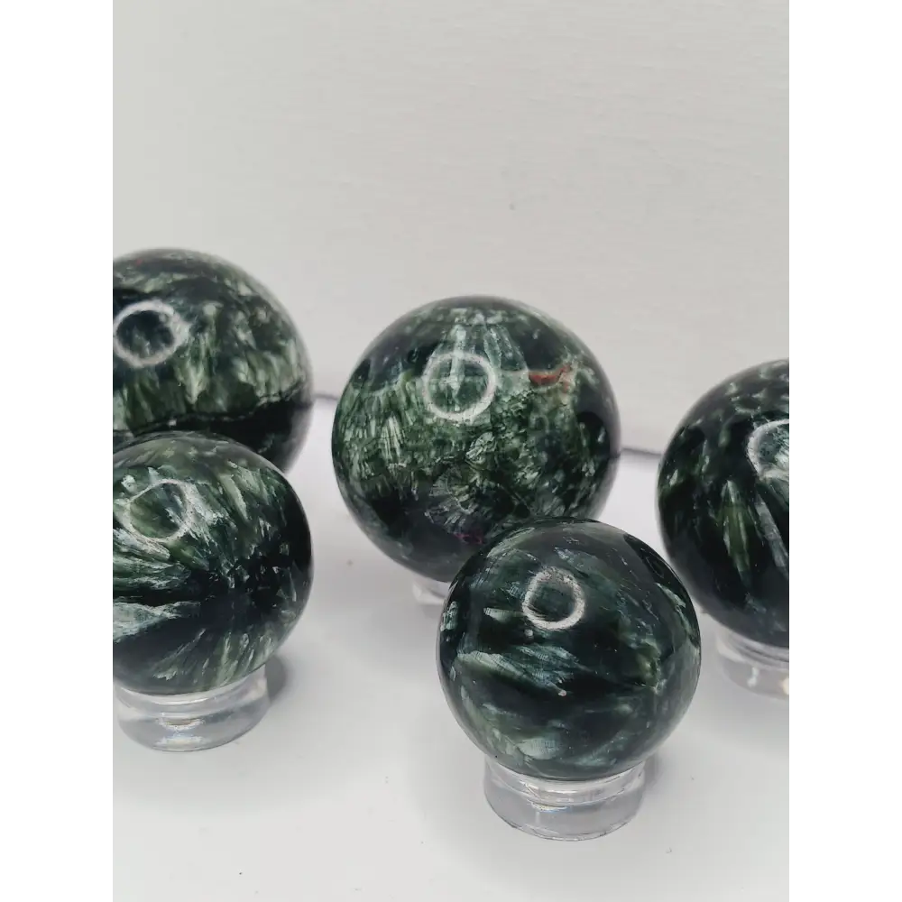 🌿✨ Seraphinite Sphere – Heal Uplift and Connect with Angelic Realms 🕊️