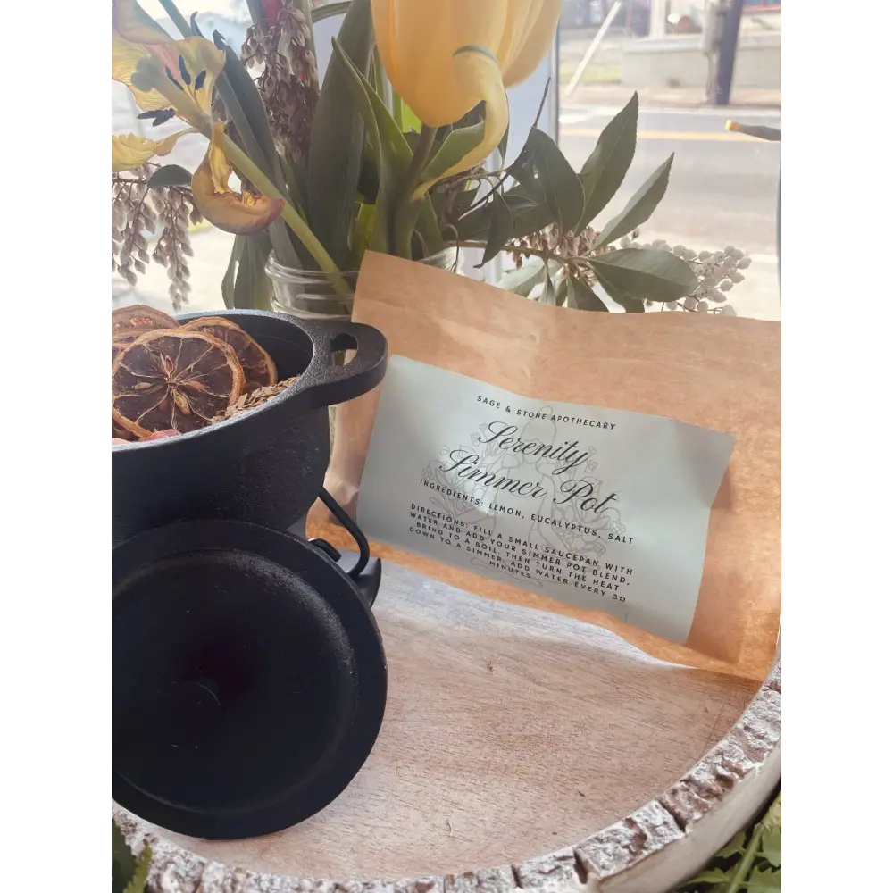 🍋🌿 Serenity Simmer Pot Blend – Fresh Cleansing and Calm Vibes! ✨ - Oils & Diffusers