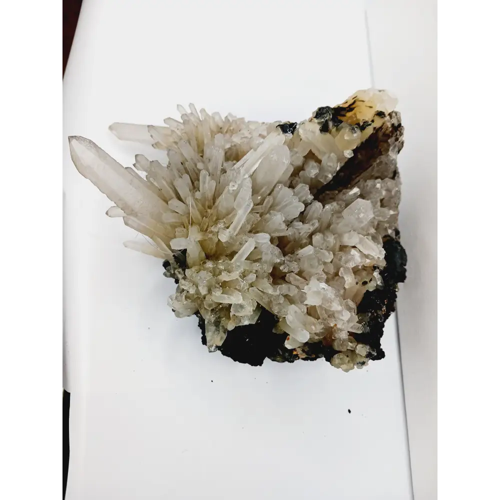 🖤✨ Specularite Cluster – Reflection Strength and Spiritual Insight 🌌 - Specimens