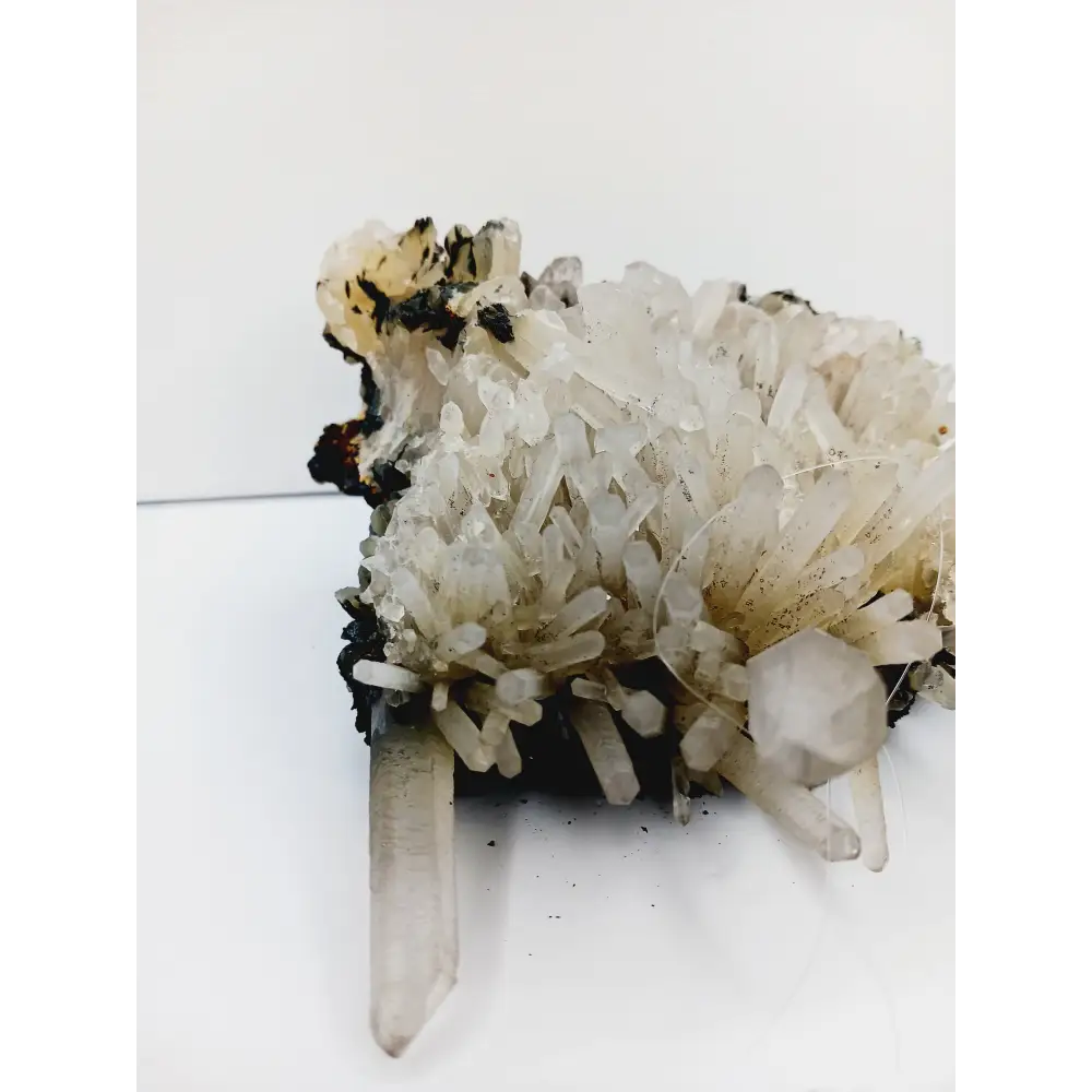 🖤✨ Specularite Cluster – Reflection Strength and Spiritual Insight 🌌 - Specimens