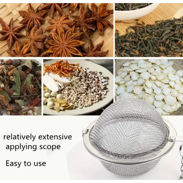 ☕✨ Stainless Steel Tea Infuser for Loose Tea – Sphere Locking Spice Tea Ball Strainer! 🌿 - Teas & Accessories