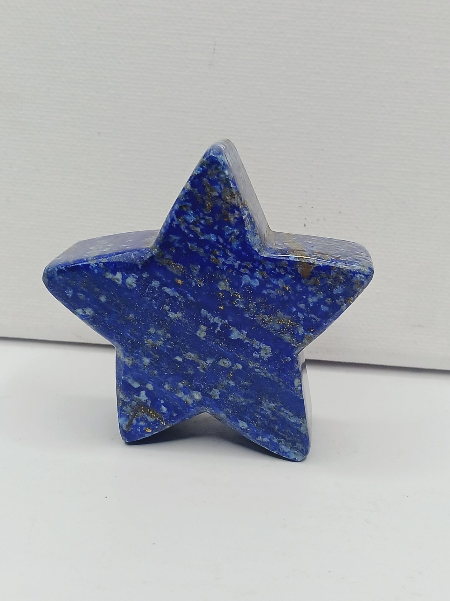 🌙⭐ Star and Moon Carvings – Dream Manifest and Illuminate Your Path ✨ - Lapis Star - 2.5’’