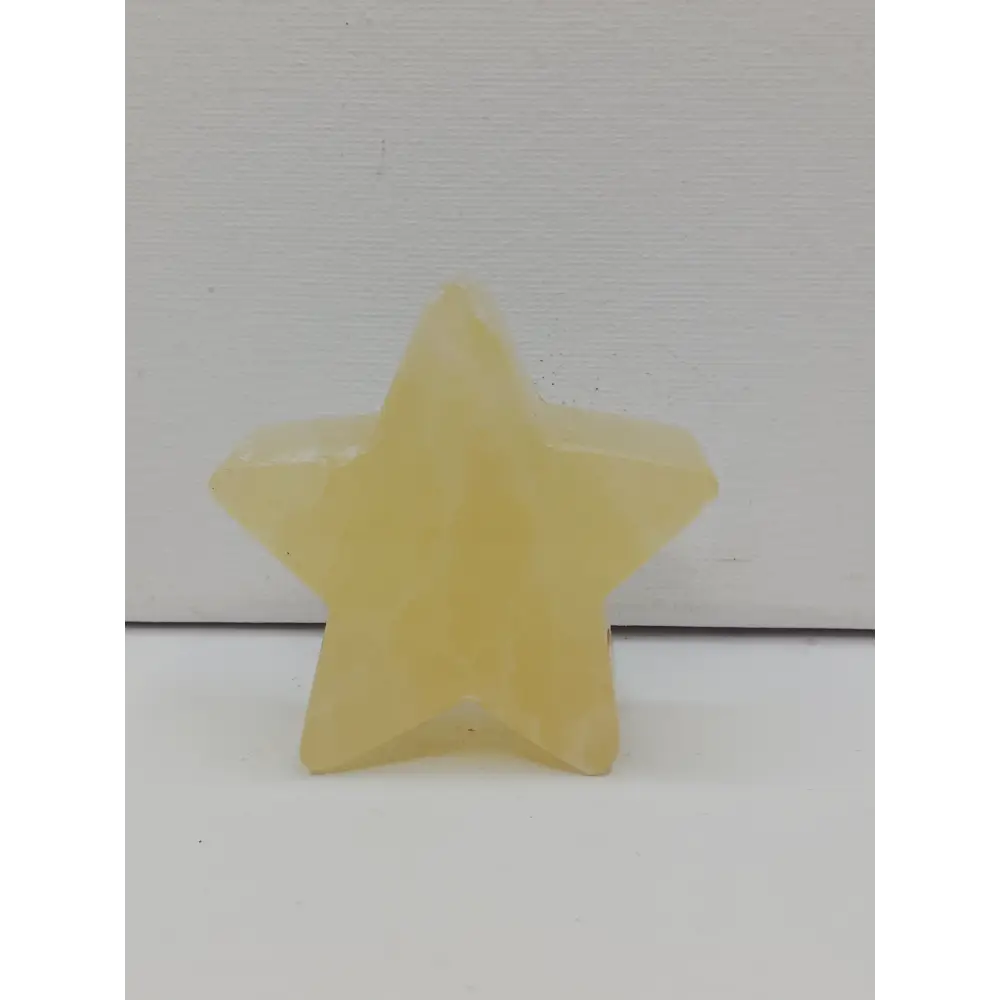 🌙⭐ Star and Moon Carvings – Dream Manifest and Illuminate Your Path ✨ - Green Calcite Star - 2.5’’