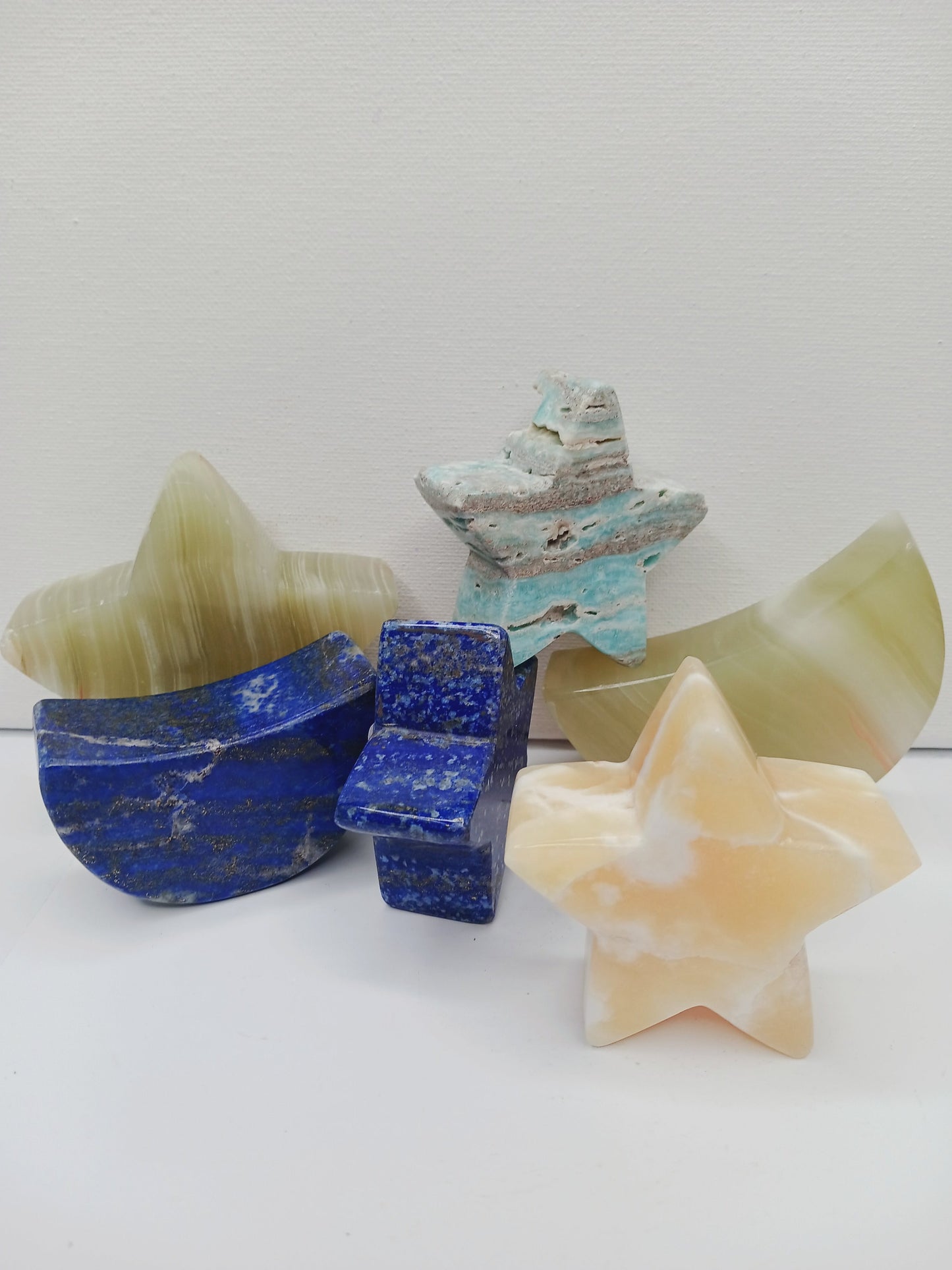 🌙⭐ Star and Moon Carvings – Dream Manifest and Illuminate Your Path ✨