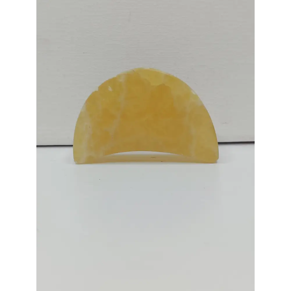 🌙⭐ Star and Moon Carvings – Dream Manifest and Illuminate Your Path ✨ - Green Calcite Moon - 2.5’’