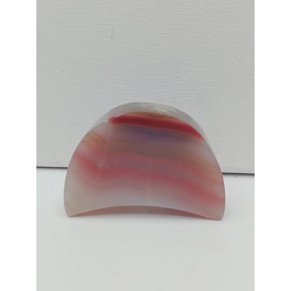 🌙⭐ Star and Moon Carvings – Dream Manifest and Illuminate Your Path ✨ - Pink Calcite Moon - 2.5’’