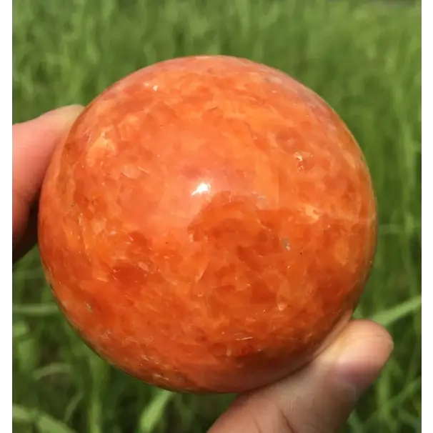 ☀️ Sunstone Sphere - 2.25’’ to 2.75’’ INTUITIVE PICK✨ - Spheres