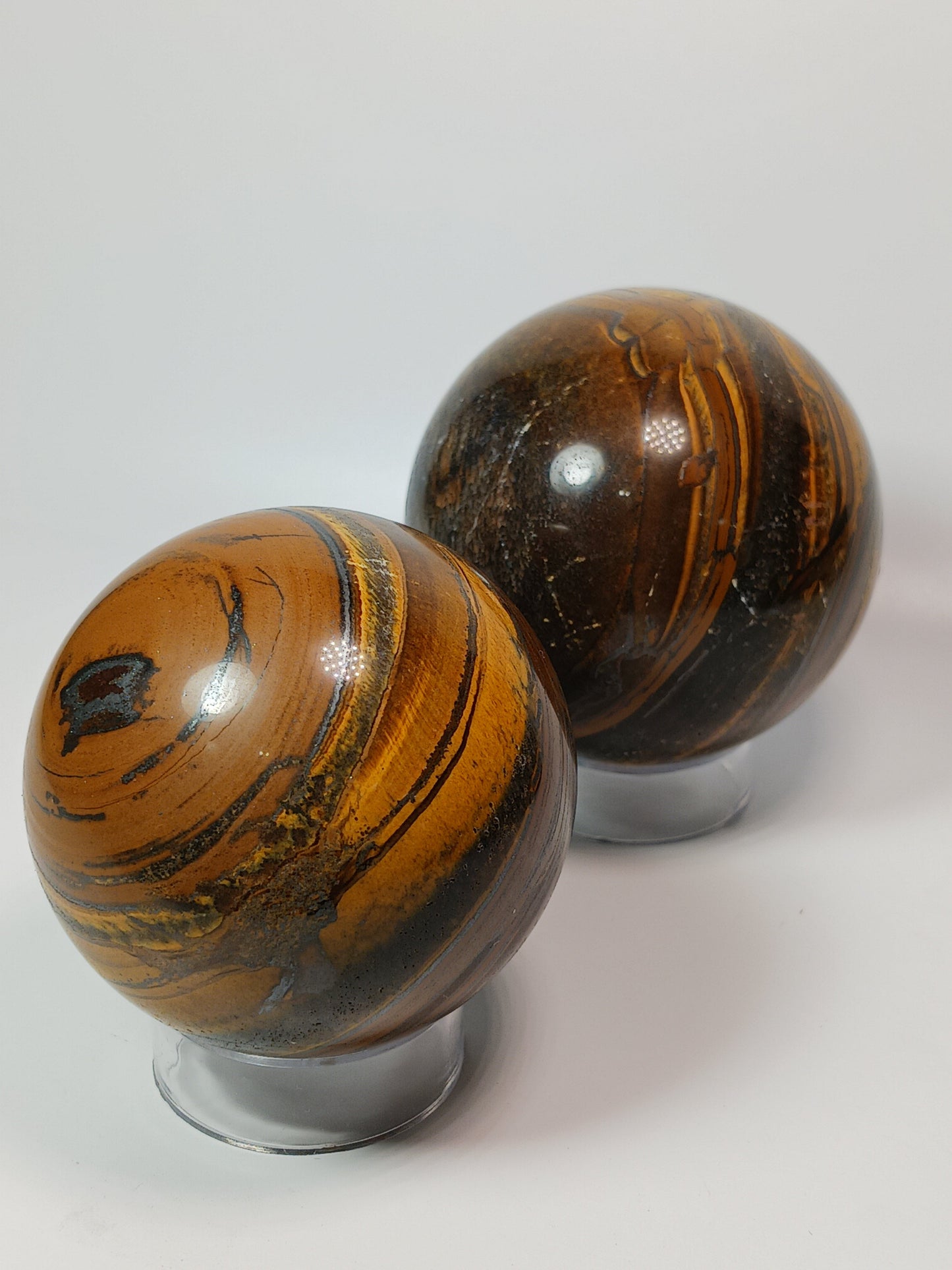 🐅🪨 Tiger Iron Spheres (1.75’’ to 2’’) – Strength Vitality and Grounding Power! INTUITIVE PICK 🪨🐅 - Spheres