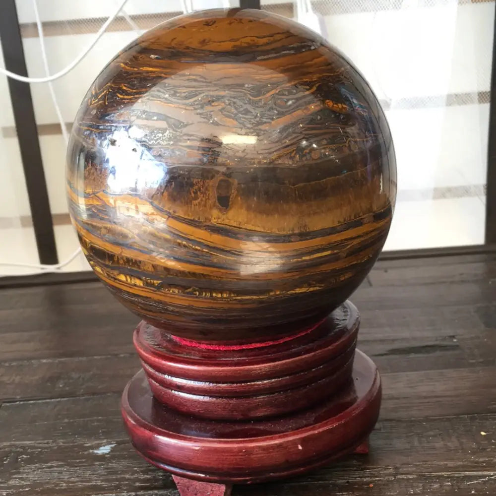 5āā Tigerās Eye/Iron Sphere - Spheres