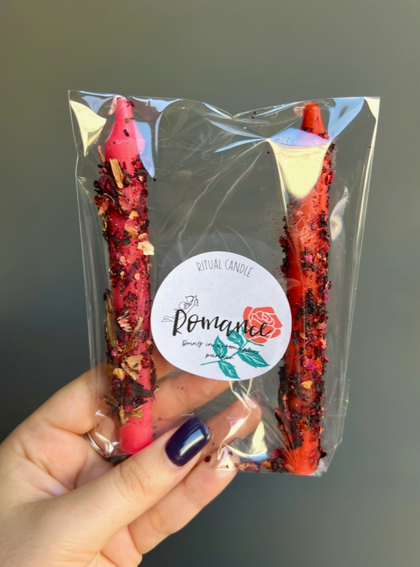 Twin Ritual Candles - Romance - Candles & Accessories