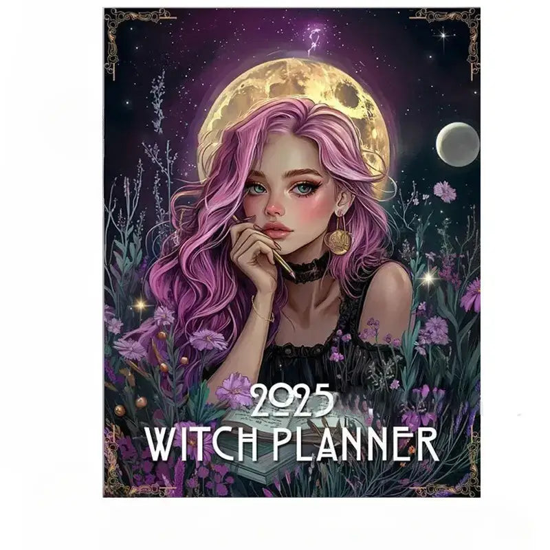 🔮📅 Witch Planner 2025 – Magical Organization for Your Most Enchanted Year! ✨ - Books & Journals