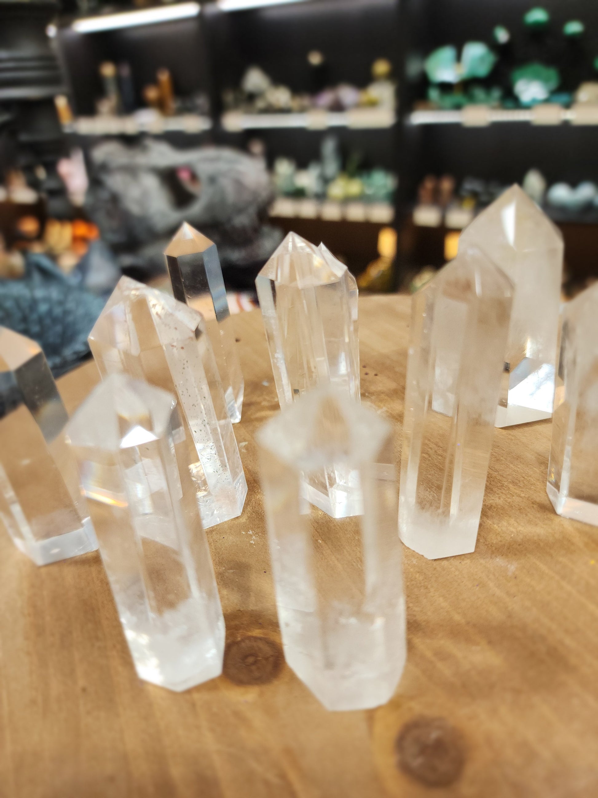 ✨ 2.25’’ Clear Quartz Points – Gorgeous Clarity ✨