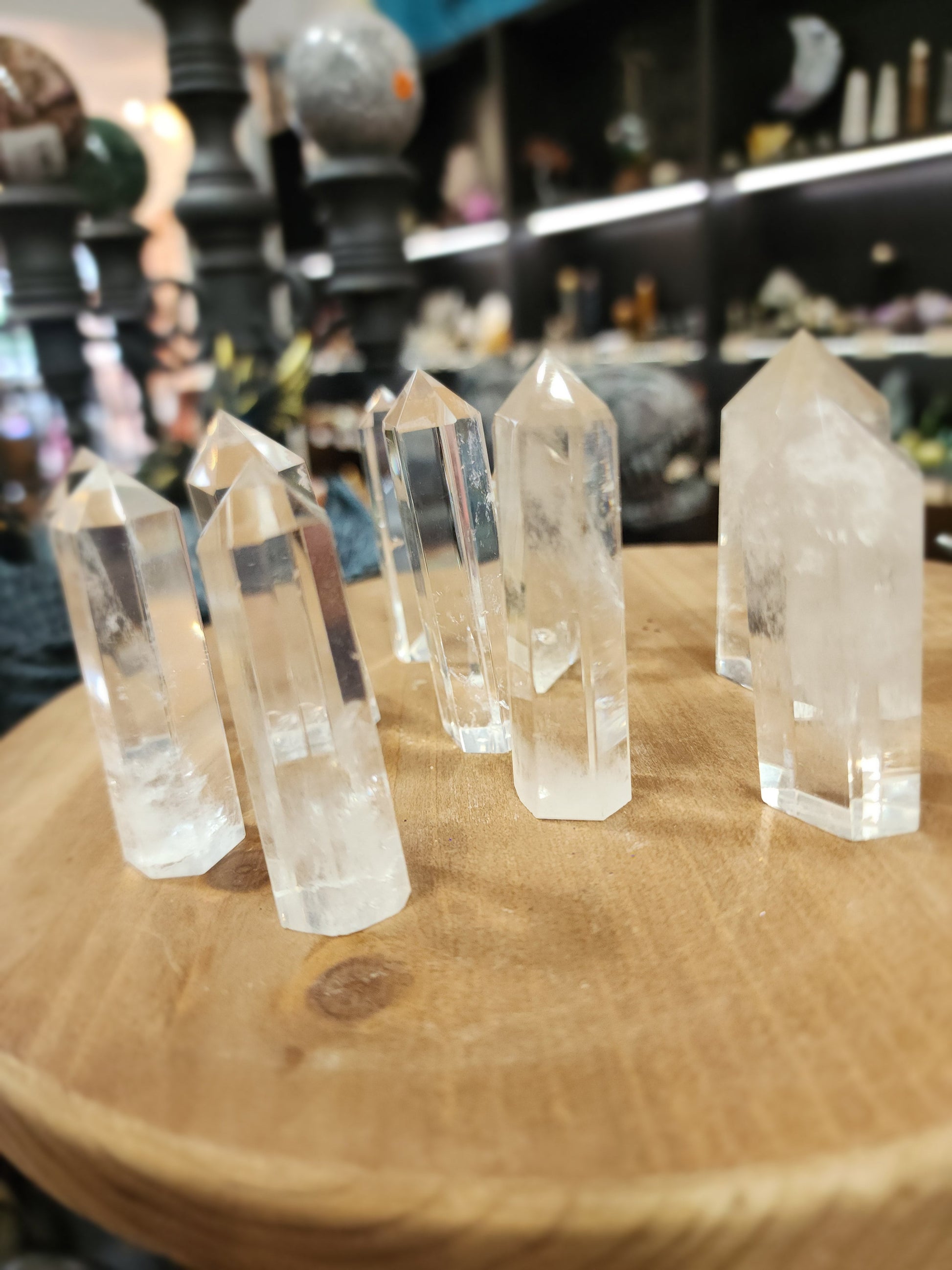 ✨ 2.25’’ Clear Quartz Points – Gorgeous Clarity ✨