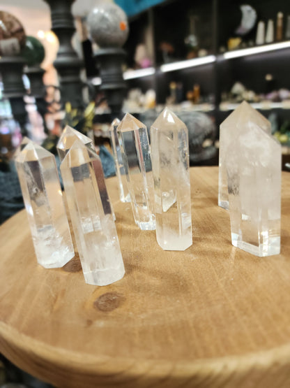 ✨ 2.25’’ Clear Quartz Points – Gorgeous Clarity ✨