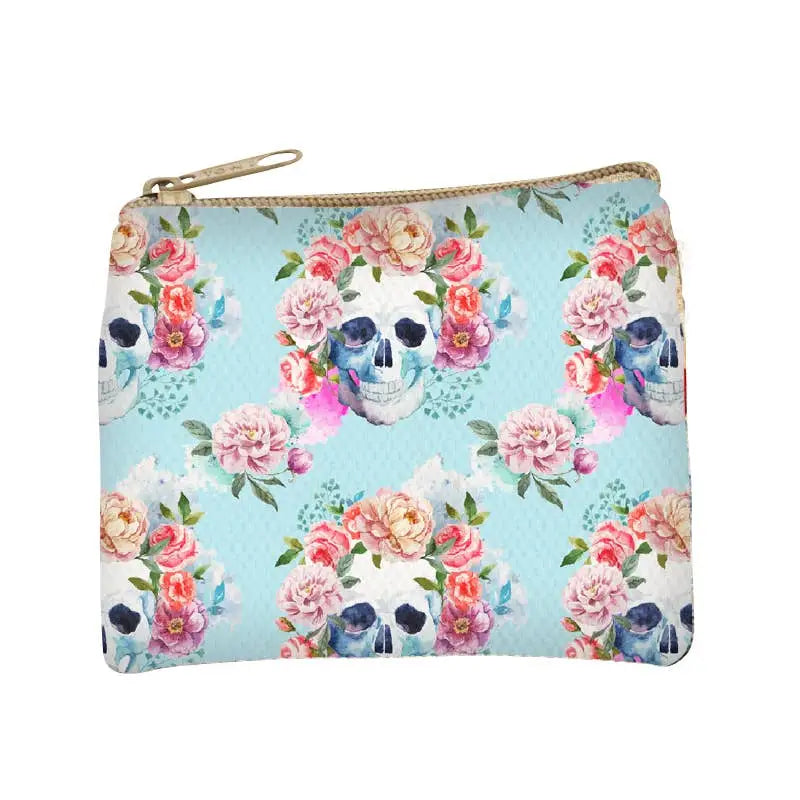 3.5’’ x 4’’ Sugar Skull Bag 💀✨ - Bags Pouches & Totes