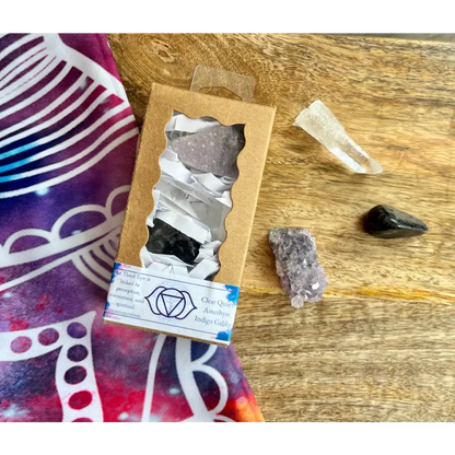 3 Crystal Chakra Boxes - Third Eye Chakra - Boxes & Chests
