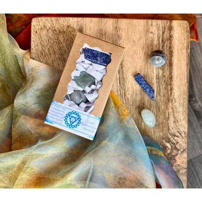 3 Crystal Chakra Boxes - Throat Chakra - Boxes & Chests