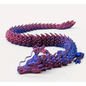 🐉 3D Articulated Dragon Toy - 11.8’’ of Power & Adventure! ✨ - Purple - NON-TYPED YET