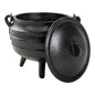 Cast Iron Cauldron with LId 6.25’’ Diameter - Ritual Supplies