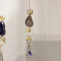 Agate slice sun catchers - Gray - Home Decor