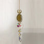 Agate slice sun catchers - Yellow - Home Decor