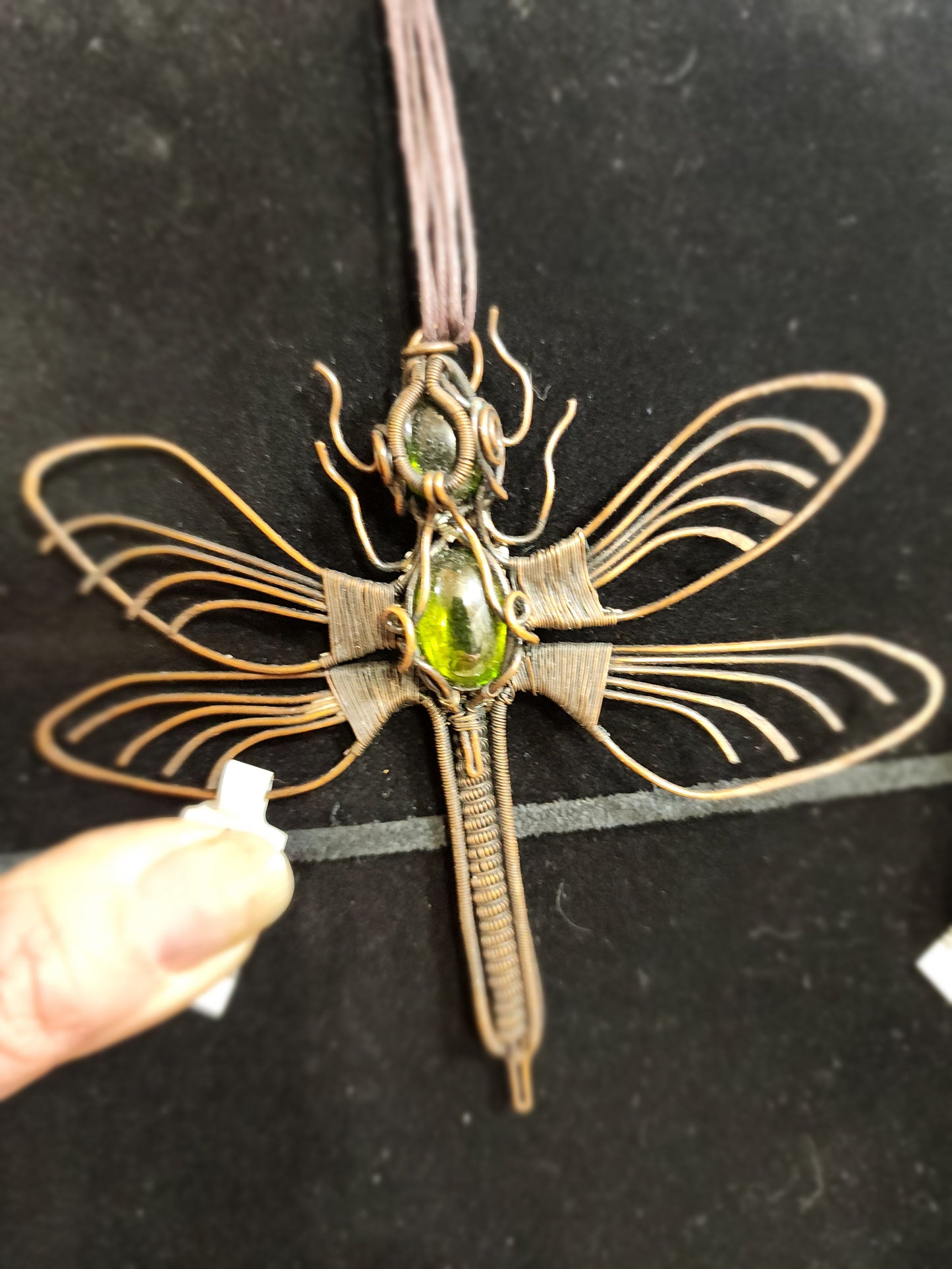 Amazing Copper Wire Wrapped Pendants! In Store - Dragonfly - Jewelry