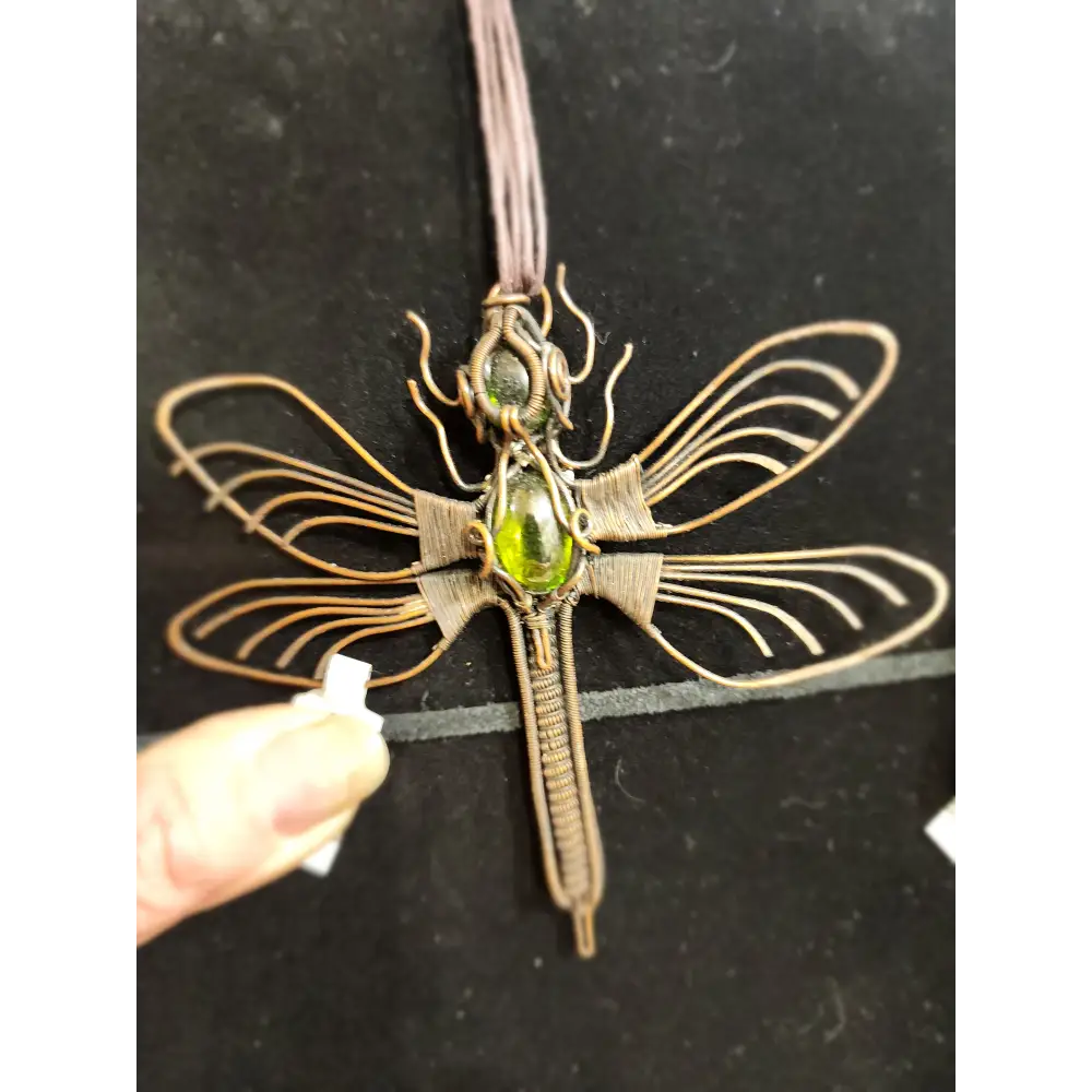 Amazing Copper Wire Wrapped Pendants! In Store - Dragonfly - Jewelry