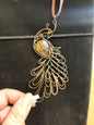 Amazing Copper Wire Wrapped Pendants! In Store - Peacock - Jewelry