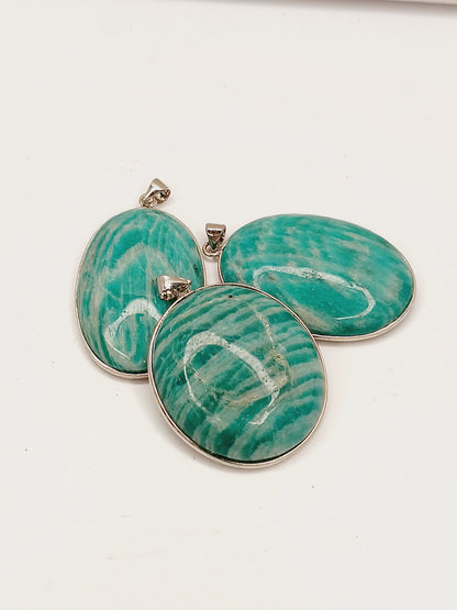 💚✨ Amazonite Pendant – Truth Harmony and Soothing Energy 🌿 - Jewelry