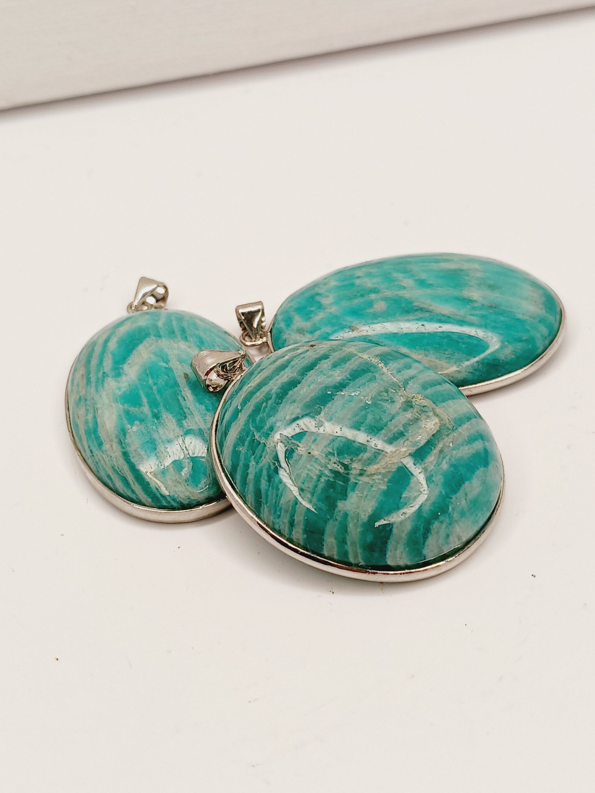 💚✨ Amazonite Pendant – Truth Harmony and Soothing Energy 🌿 - Jewelry