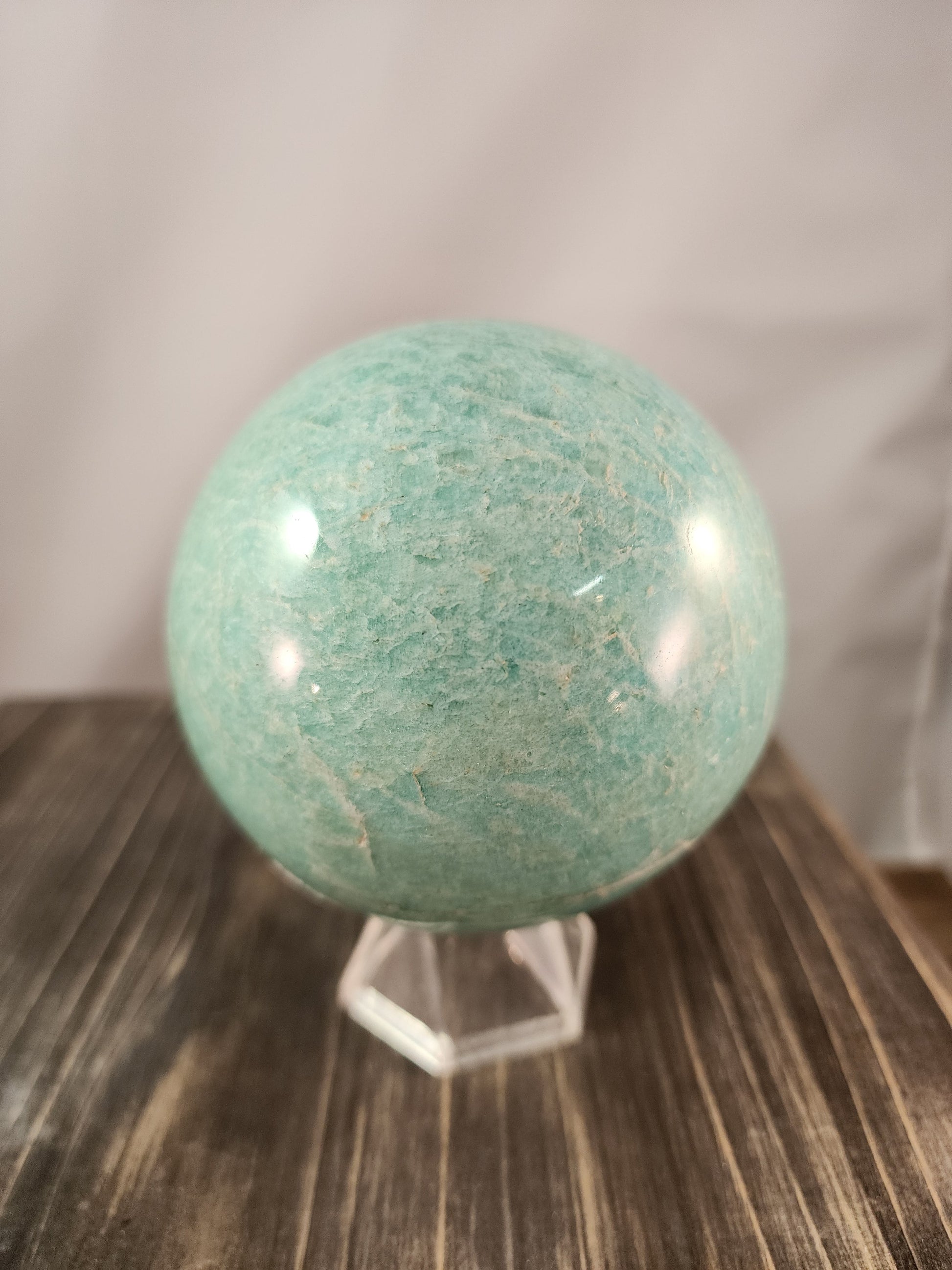 🌊 Amazonite Spheres - 2.5’’ to 3.5’’ ✨ - 1 - 3.5’’ - Spheres