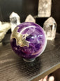 💜✨ Amethyst and Pyrite Spheres – Harmonizing Energy & Abundance! 💰 - 2 - Spheres