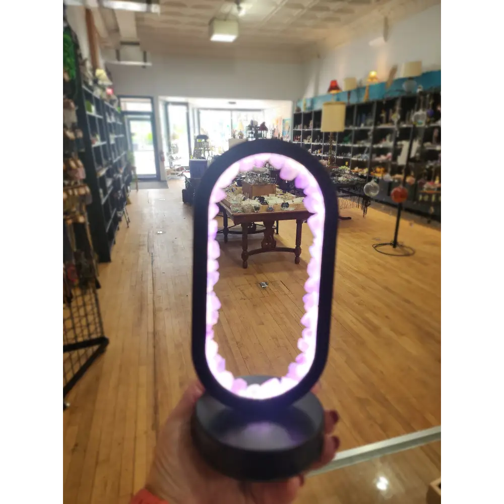 🌟 Amethyst Oval Lamp! 🌟