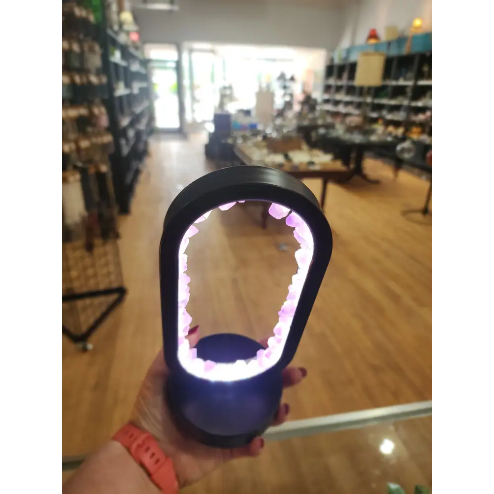 🌟 Amethyst Oval Lamp! 🌟
